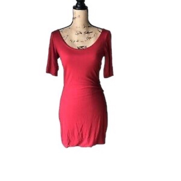 Sopranos Stretchy Bodycon Red dress Size M - Picture 3 of 10